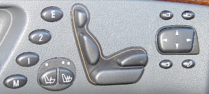seat position controls